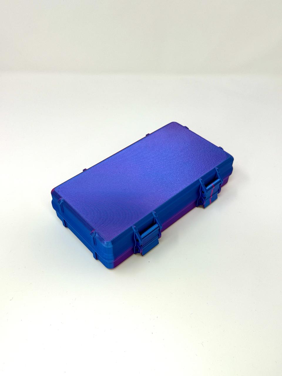 30-Vial 3mL Combo Vault — Closed 3/4 view showing compact form factor
