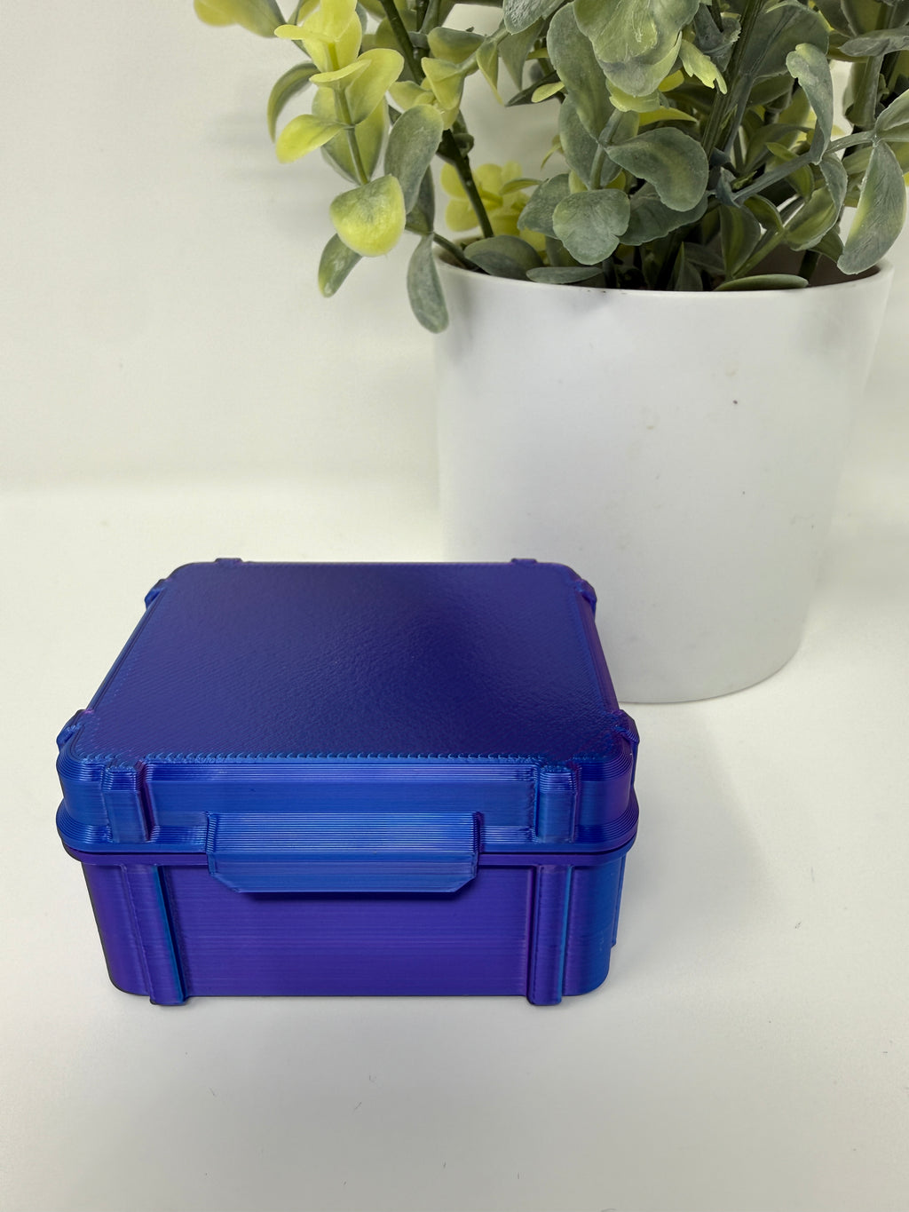 VialLock 12-Vial 3mL Essential Case | 4x3 Grid | Peptide GLP-1 Insulin TRT Vial Organizer | 3D Printed