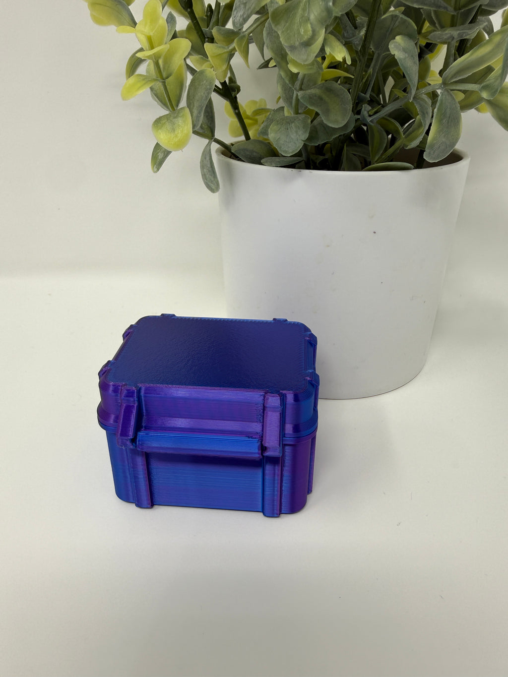 VialLock 6-Vial 3mL Essential Case | 2x3 Grid | Peptide GLP-1 Insulin TRT Vial Organizer | 3D Printed