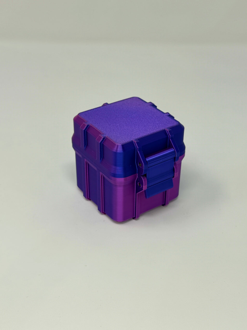 4-Vial 10mL Vial Vault - Open Empty