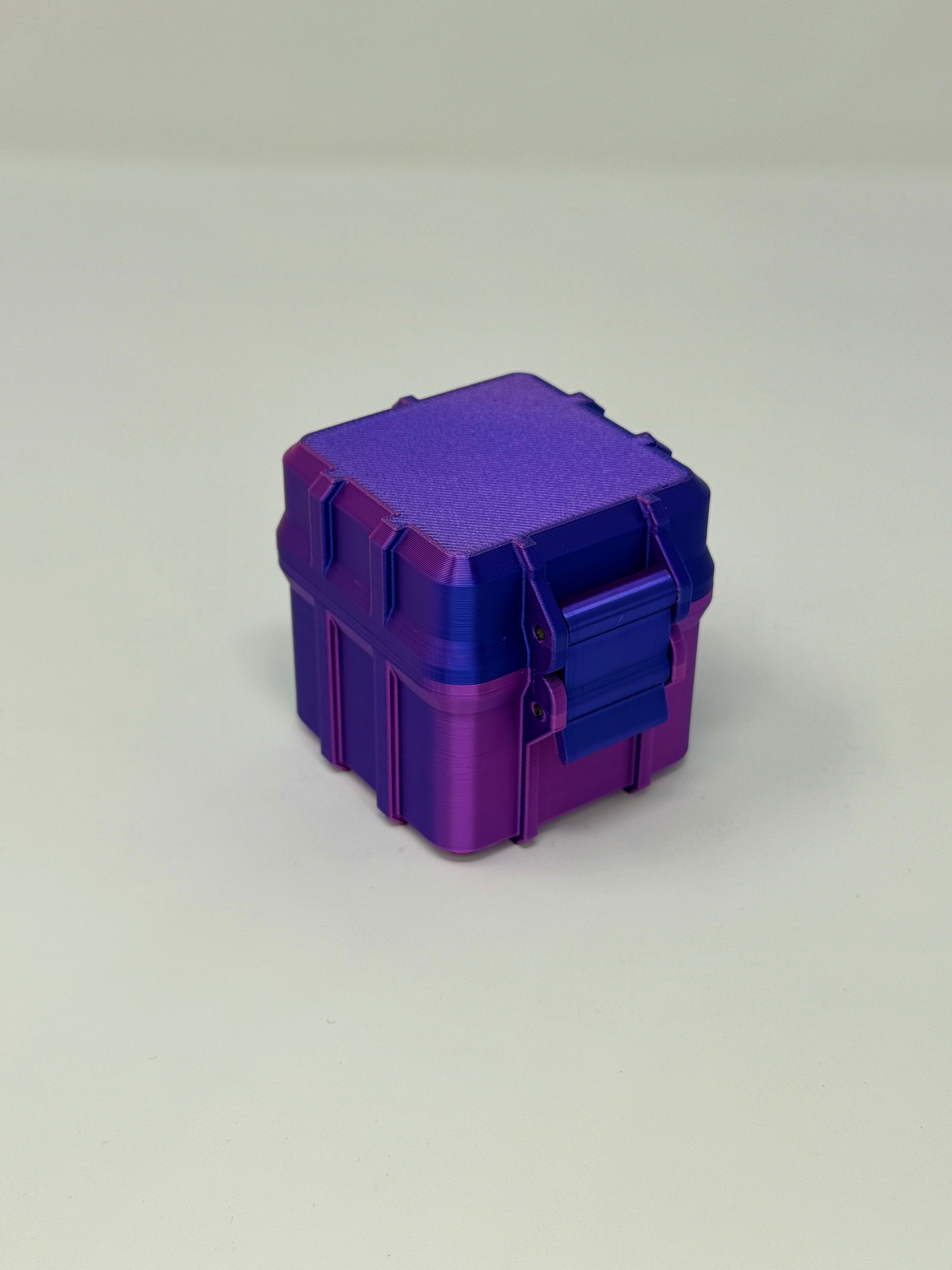 4-Vial 10mL Vial Vault - Open Empty