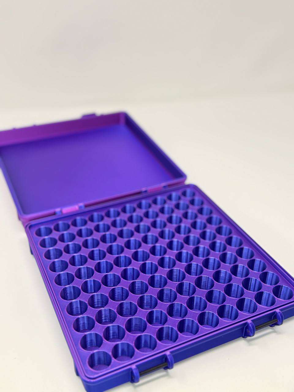 100-Vial 3mL Vial Vault Case | GLP-1 Peptide TRT Storage