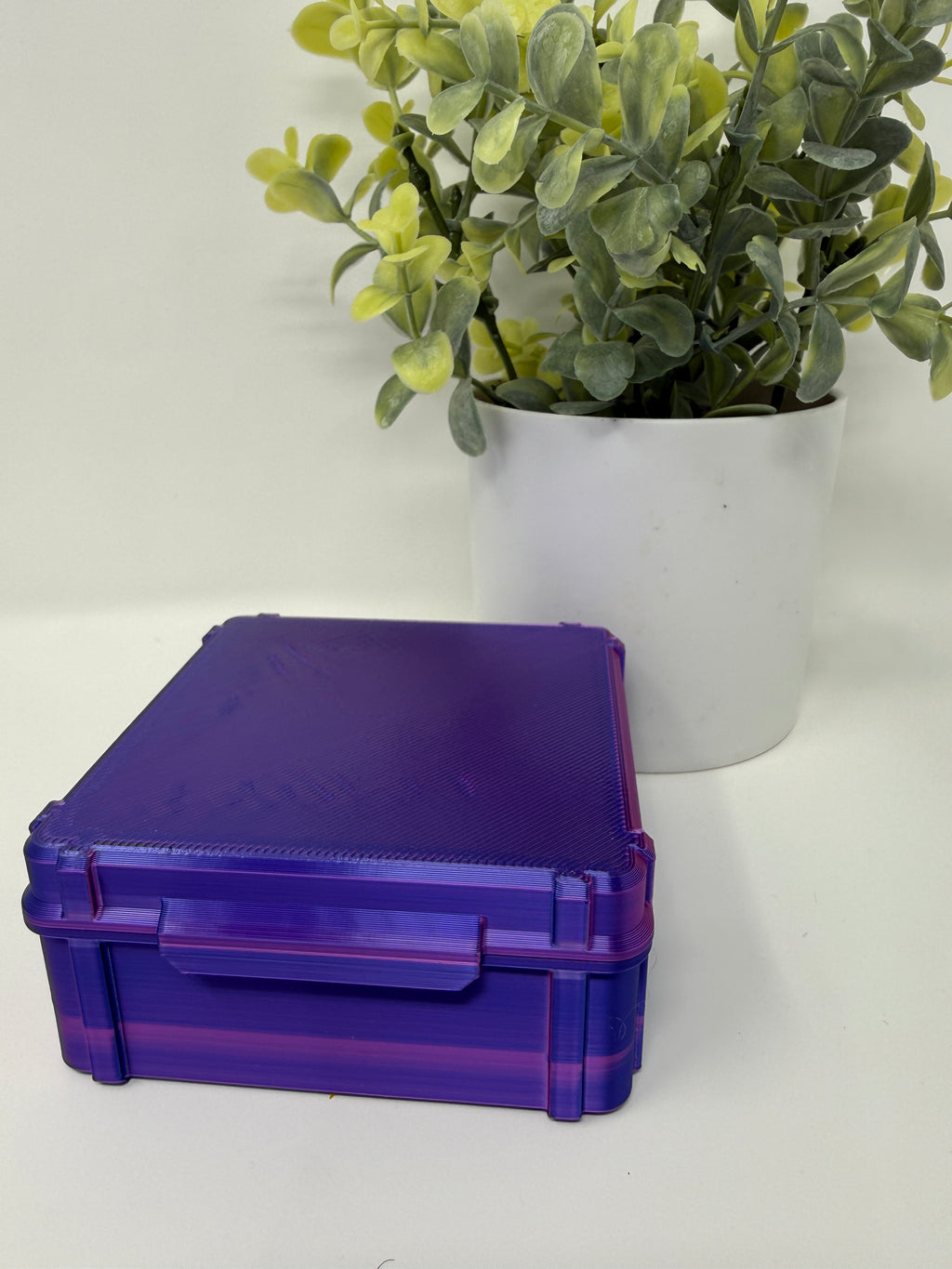 VialLock 25-Vial 3mL Essential Case | 5x5 Grid | Peptide GLP-1 Insulin TRT Vial Organizer | 3D Printed