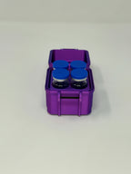 4-Vial 10mL Vial Vault - Open with Vials