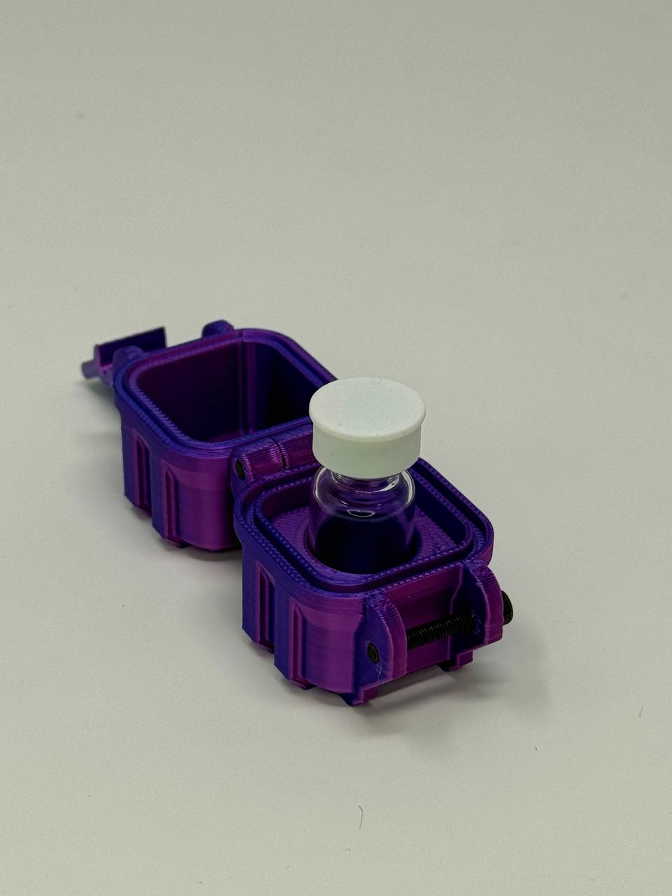 1-Vial 3mL Vial Vault Case | GLP-1 Peptide TRT Storage