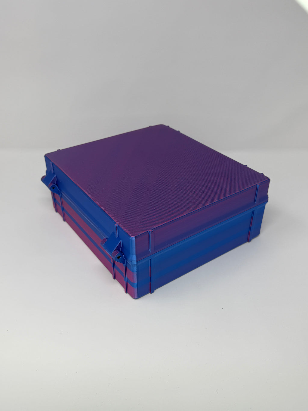 160-Vial 3mL Vial Vault Case | GLP-1 Peptide TRT Storage | 8x20 Grid