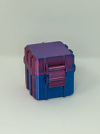 4-Vial 3mL Vial Vault  Secure Case | 2x2 Grid | GLP-1 Peptide TRT Storage