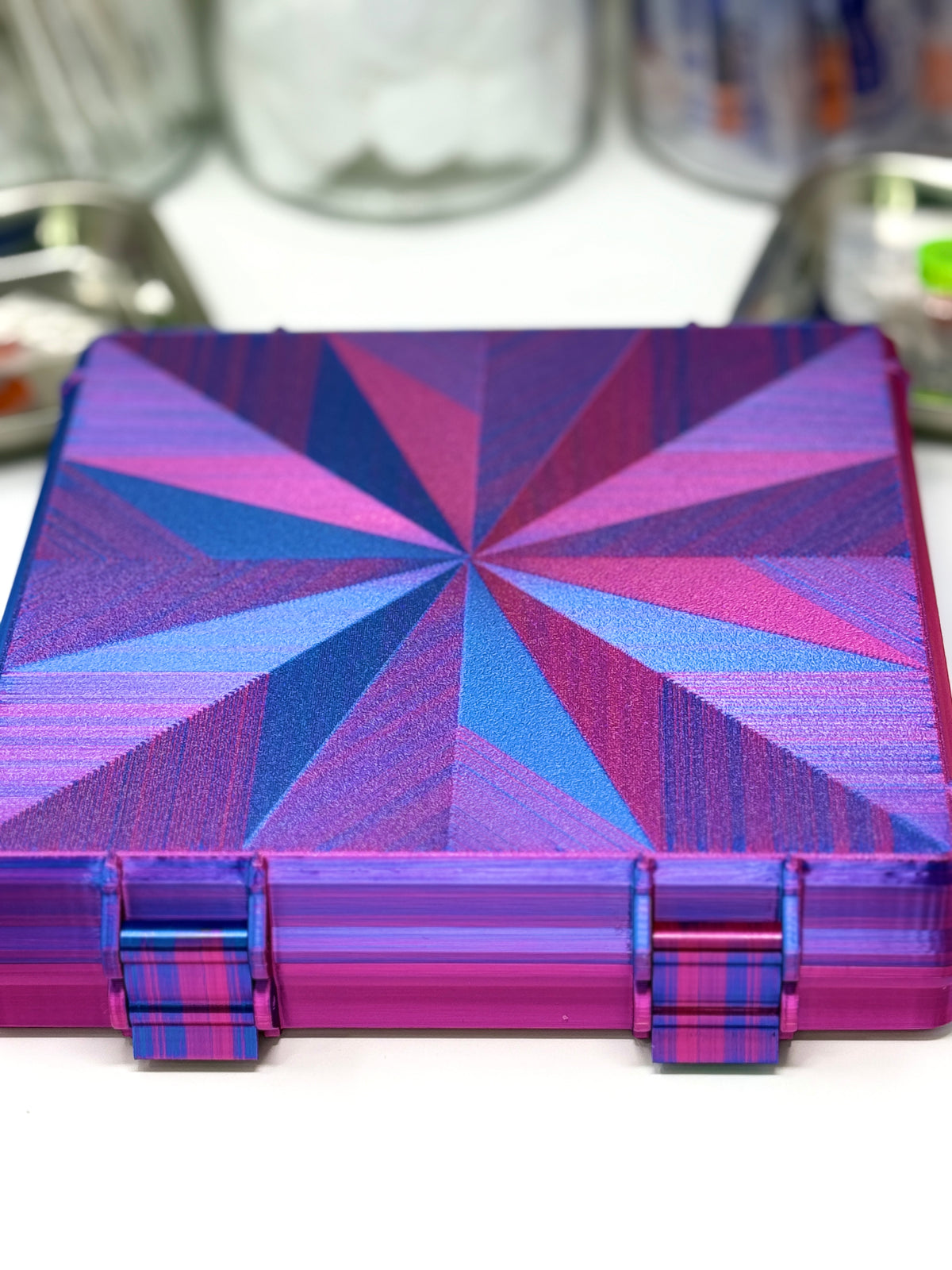 100-Vial 3mL Vial Vault Prism Edition | Double-Latch Storage