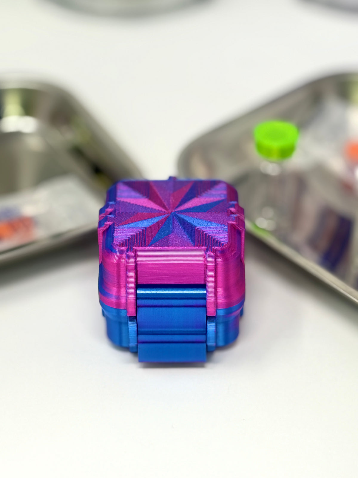 4-Vial 3mL Vial Vault Prism Edition | Single-Latch Storage