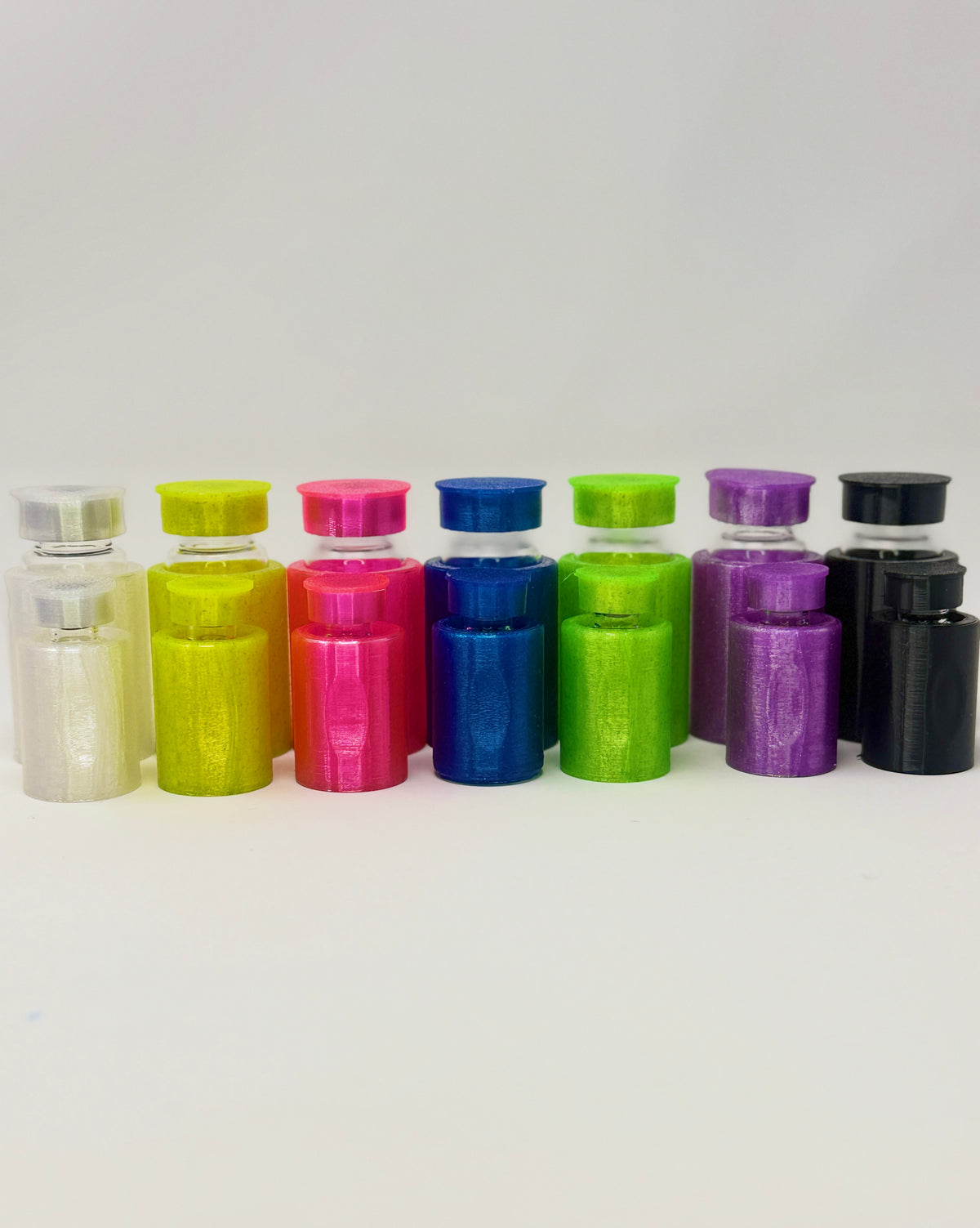 Vial Protection Sleeves | 3-Pack | 3mL & 10mL | Flexible TPU for Peptide, GLP-1 & Insulin Vials
