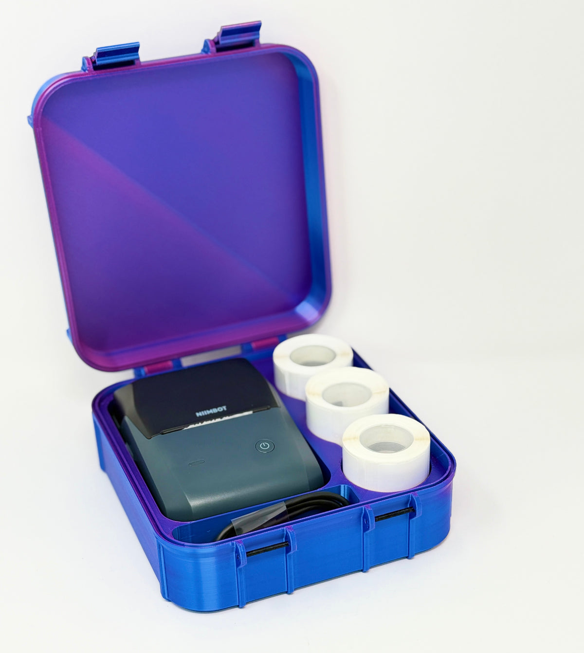 NIIMBOT B1 Carrying Case | Label Printer & 3-Roll Storage Organizer