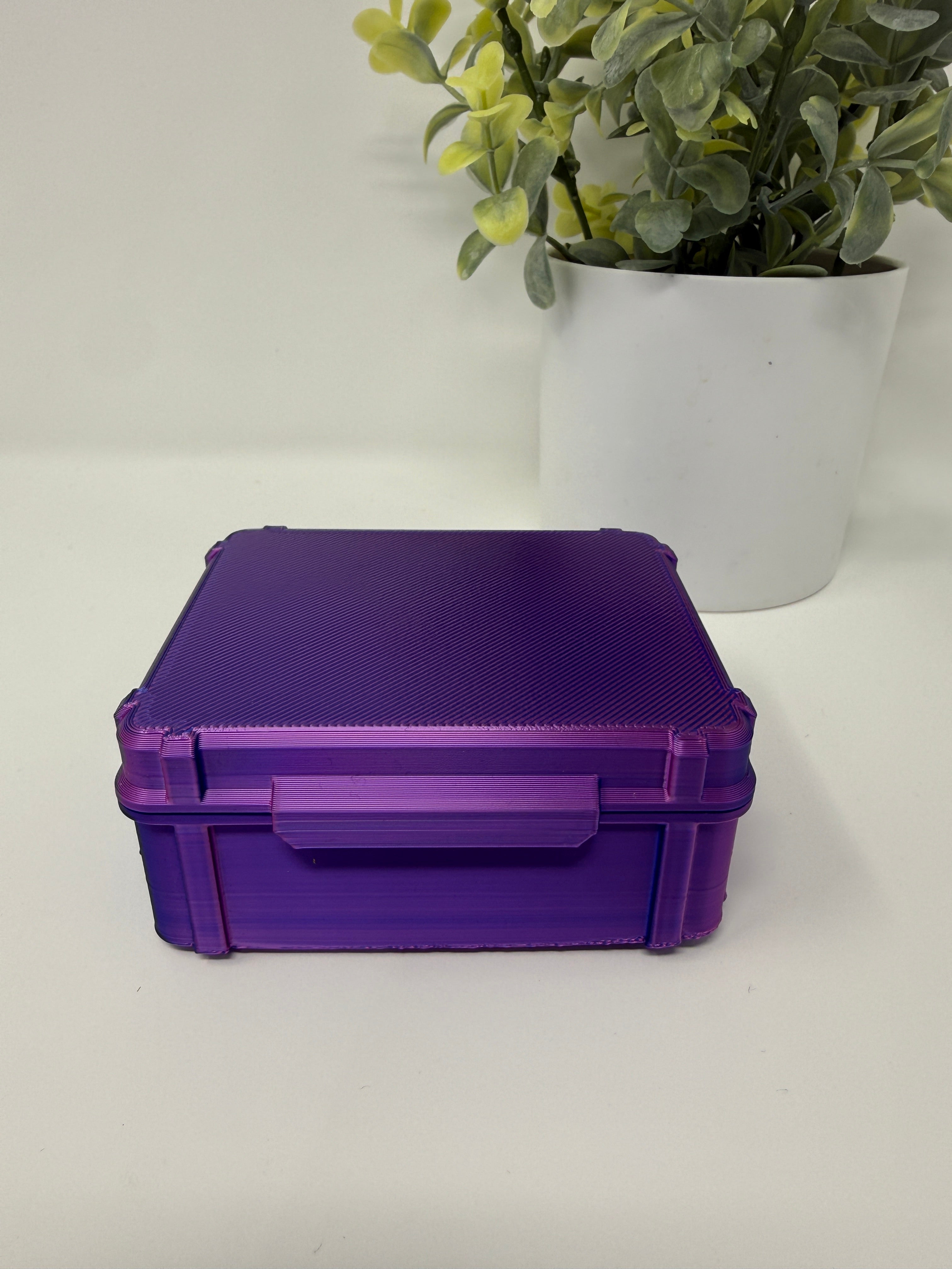 VialLock 20-Vial 3mL Essential Case | 4x5 Grid | Peptide GLP-1 Insulin TRT Vial Organizer | 3D Printed