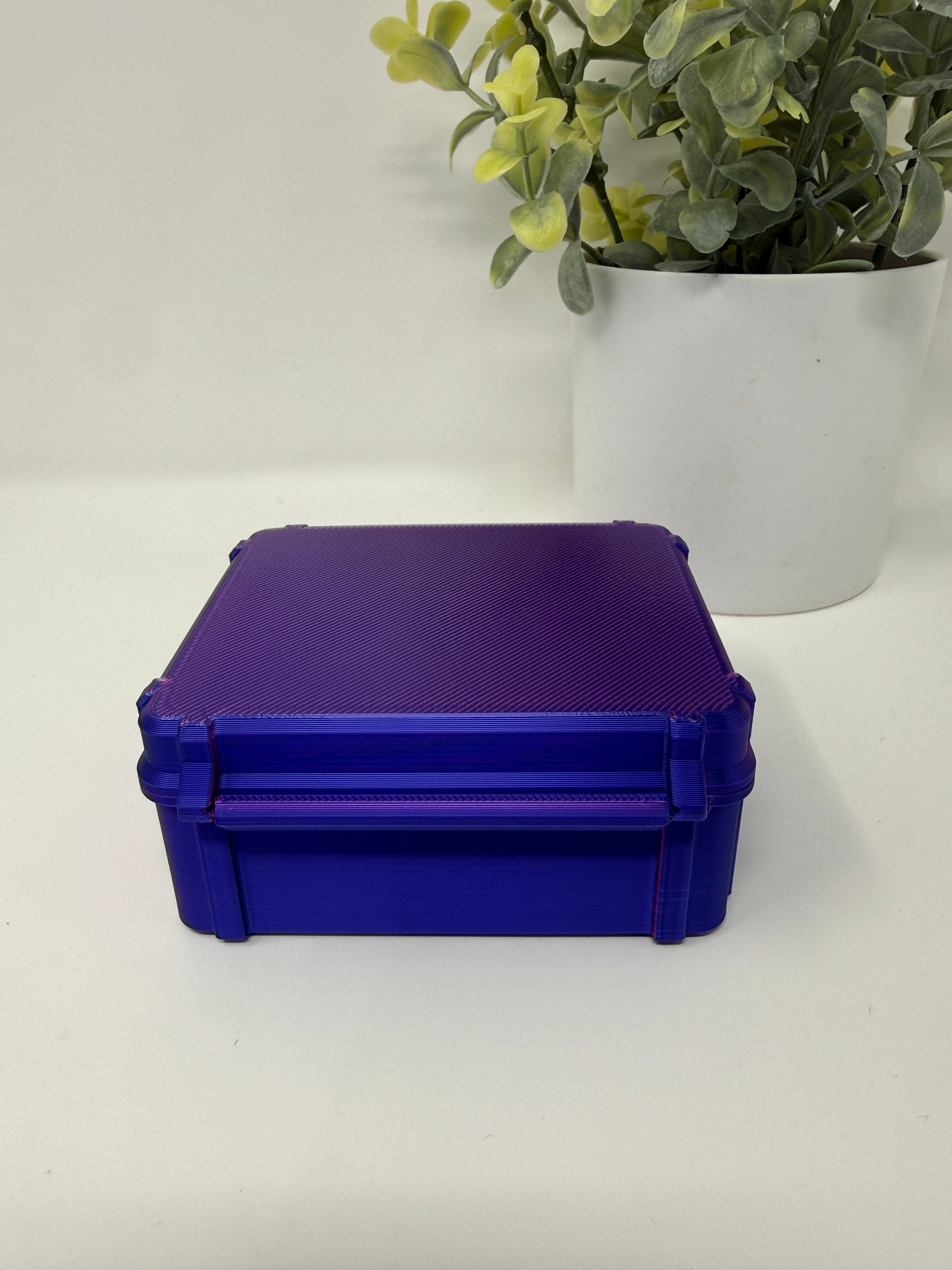 VialLock 20-Vial 3mL Essential Case | 4x5 Grid | Peptide GLP-1 Insulin TRT Vial Organizer | 3D Printed