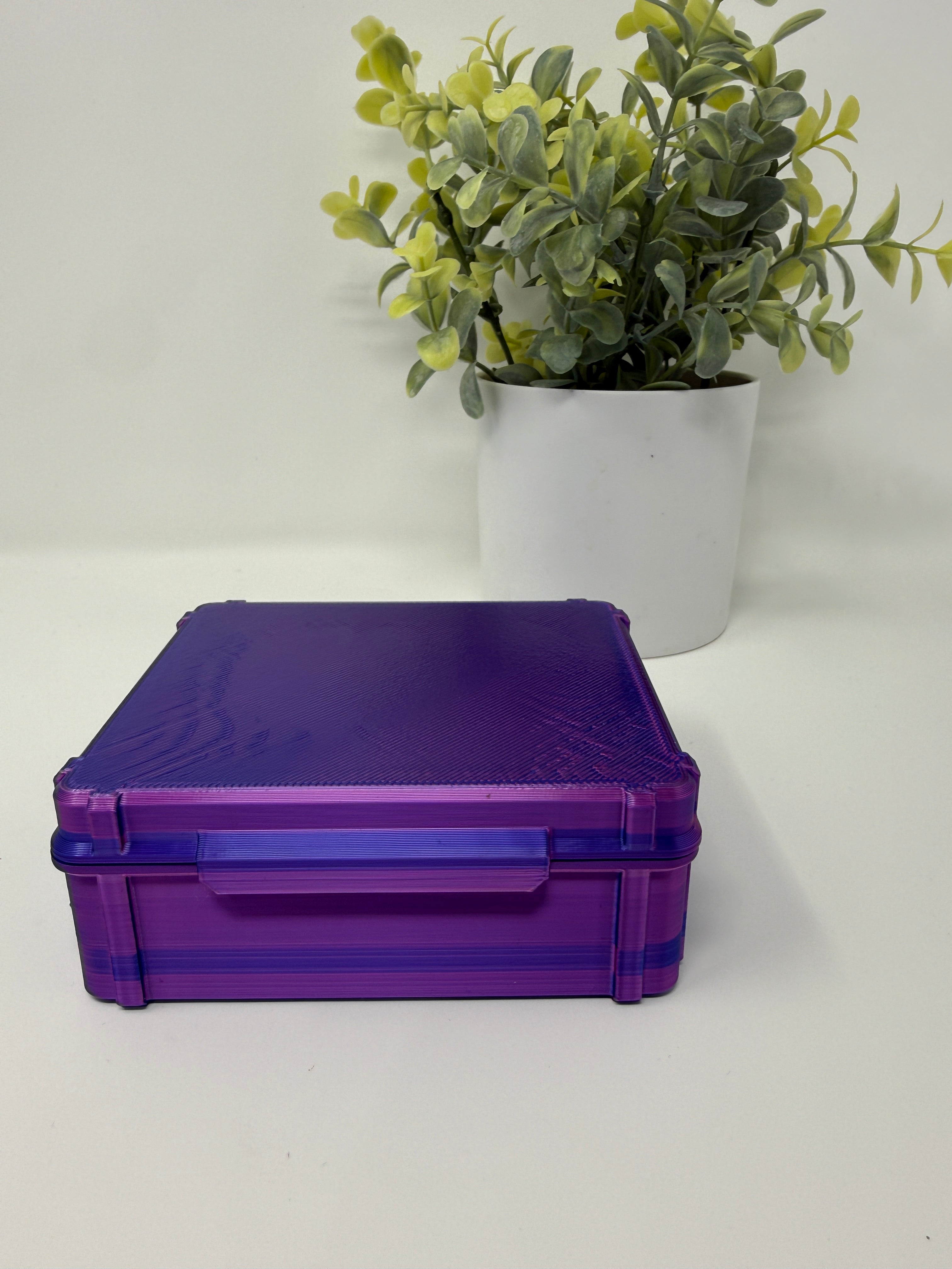 VialLock 30-Vial 3mL Essential Case | 5x6 Grid | Peptide GLP-1 Insulin TRT Vial Organizer | 3D Printed