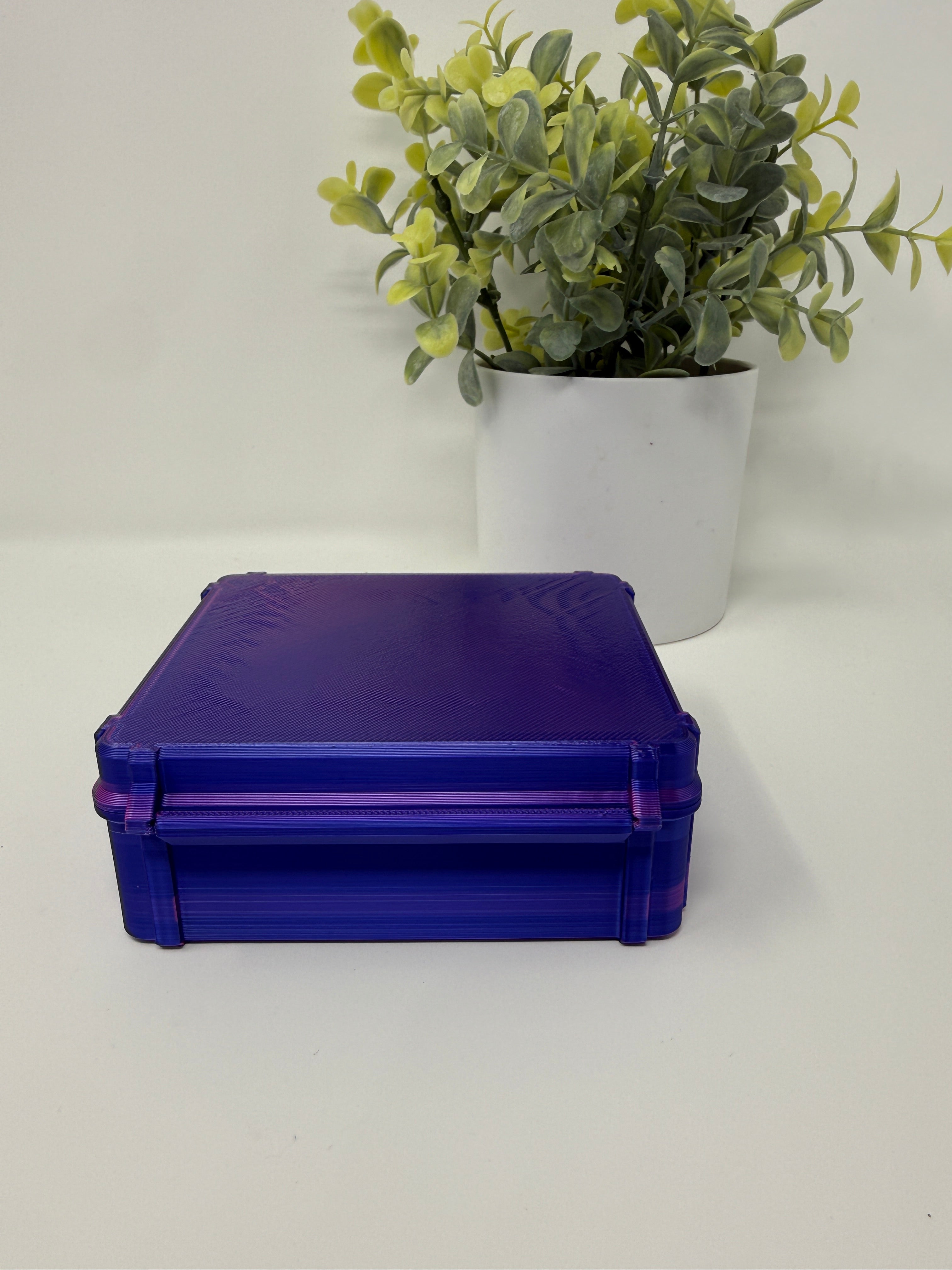 VialLock 30-Vial 3mL Essential Case | 5x6 Grid | Peptide GLP-1 Insulin TRT Vial Organizer | 3D Printed