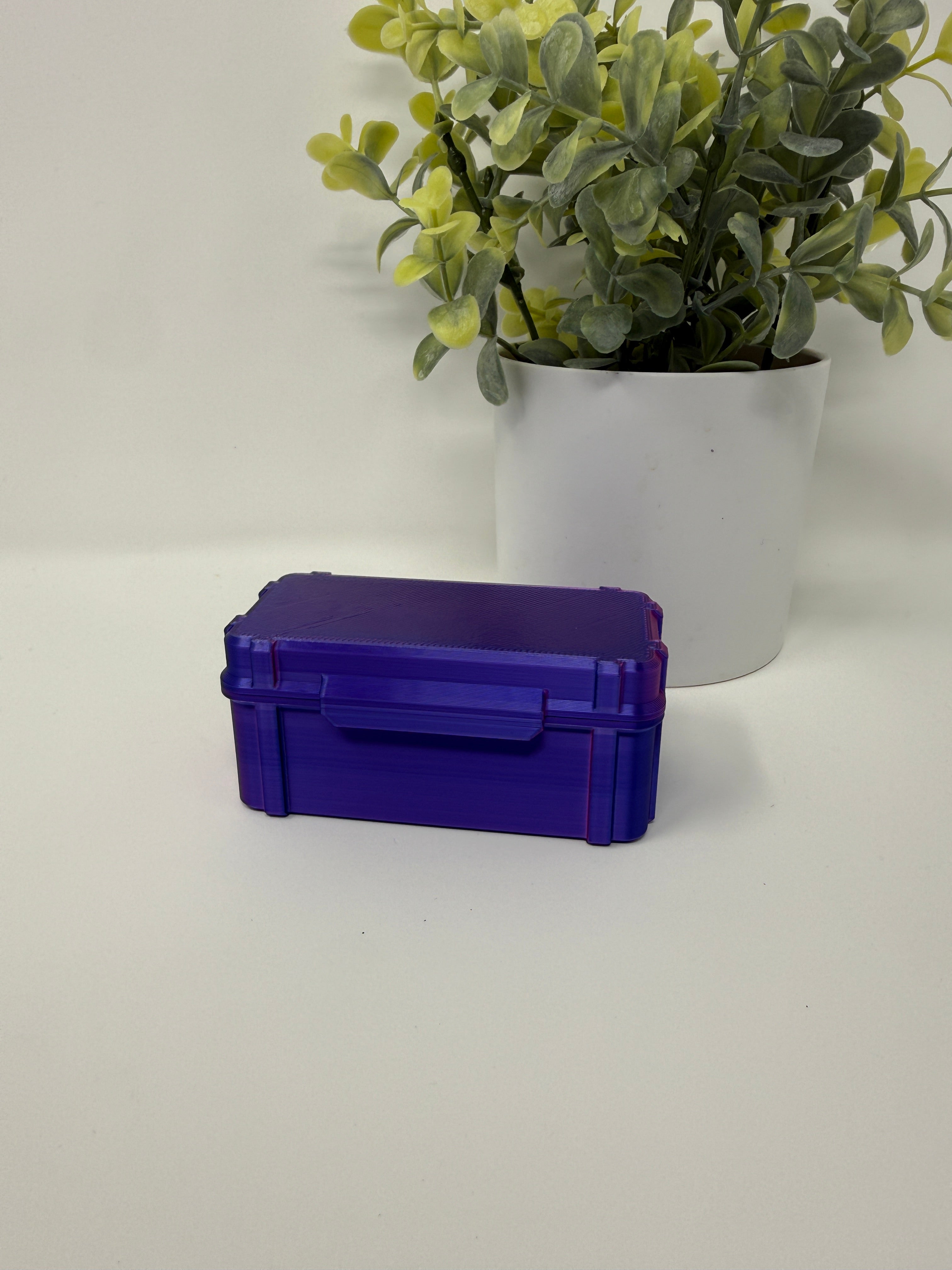 VialLock 10-Vial 3mL Essential Case | 2x5 Grid | Peptide GLP-1 Insulin TRT Vial Organizer | 3D Printed