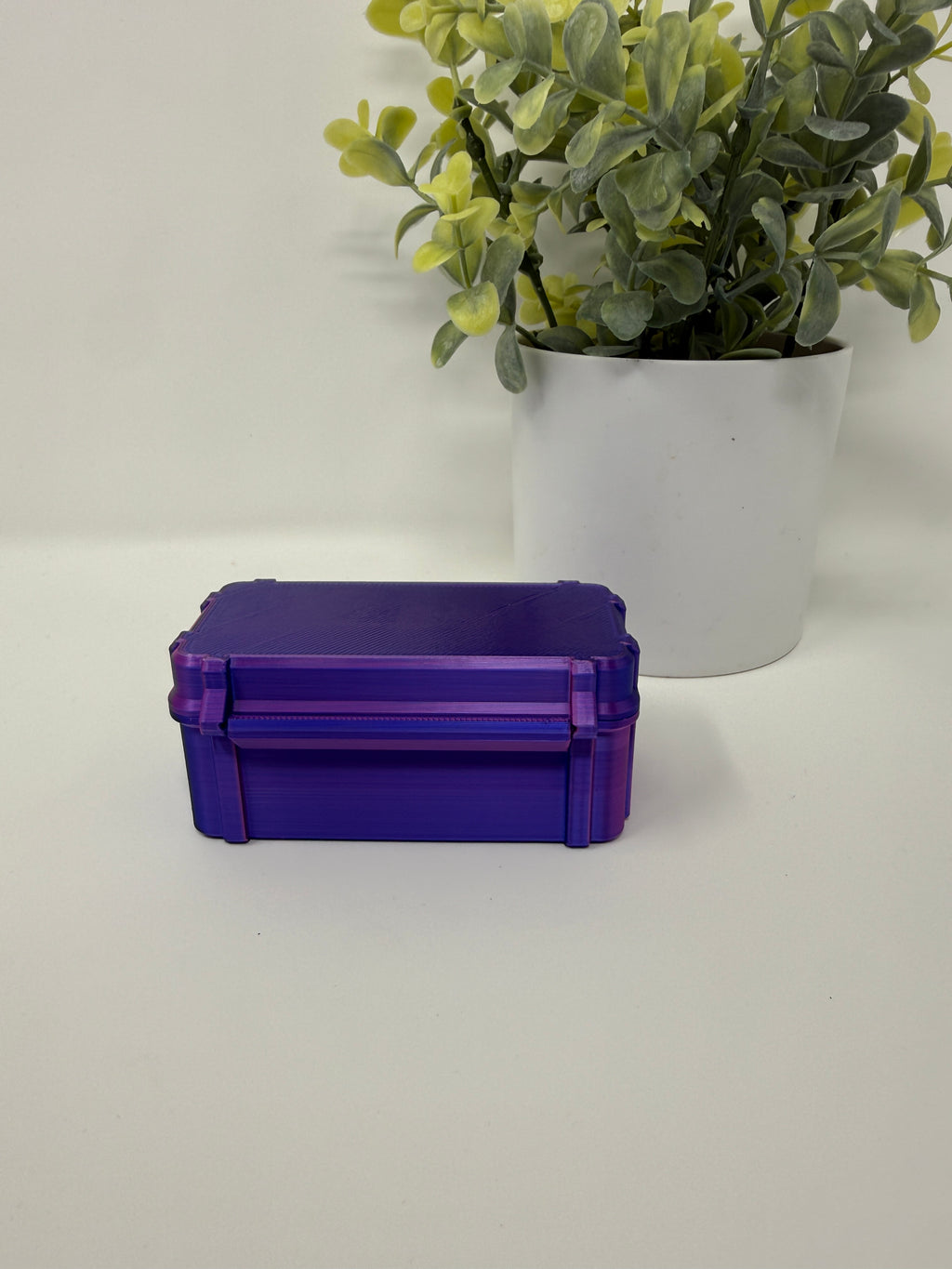 VialLock 10-Vial 3mL Essential Case | 2x5 Grid | Peptide GLP-1 Insulin TRT Vial Organizer | 3D Printed