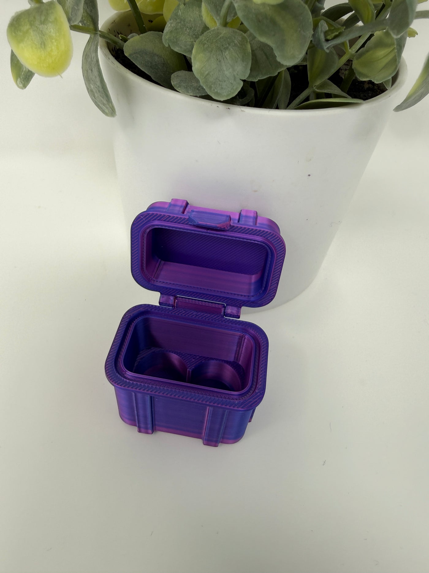VialLock 2-Vial 3mL Essential Case | Peptide GLP-1 Insulin TRT Vial Organizer