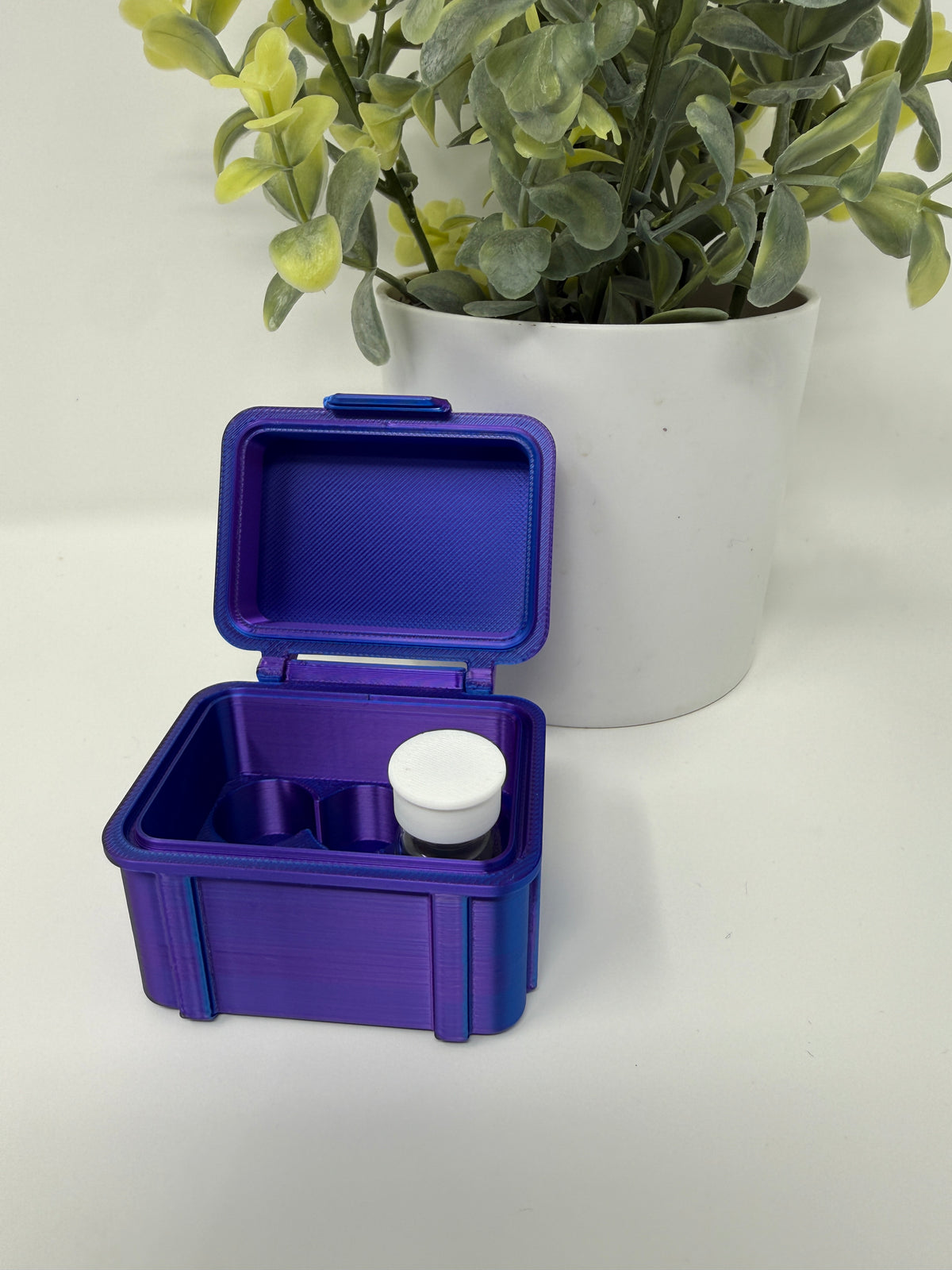 VialLock 6-Vial 3mL Essential Case | Peptide GLP-1 Insulin TRT Vial Organizer