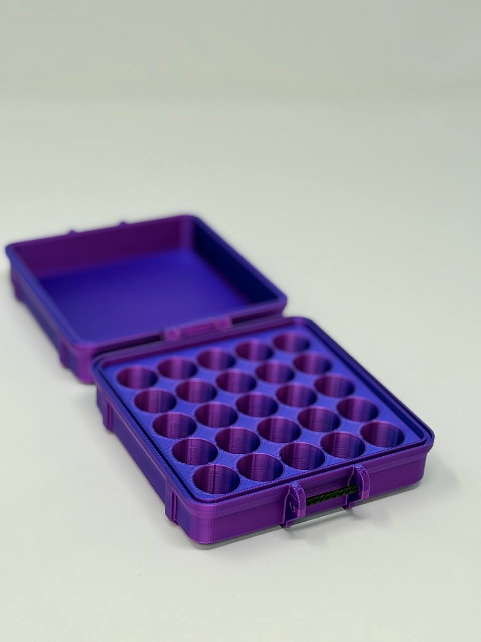 25-Vial 3mL Vial Vault Case | GLP-1 Peptide TRT Storage