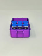 6-Vial 10mL Vial Vault - Open with Vials