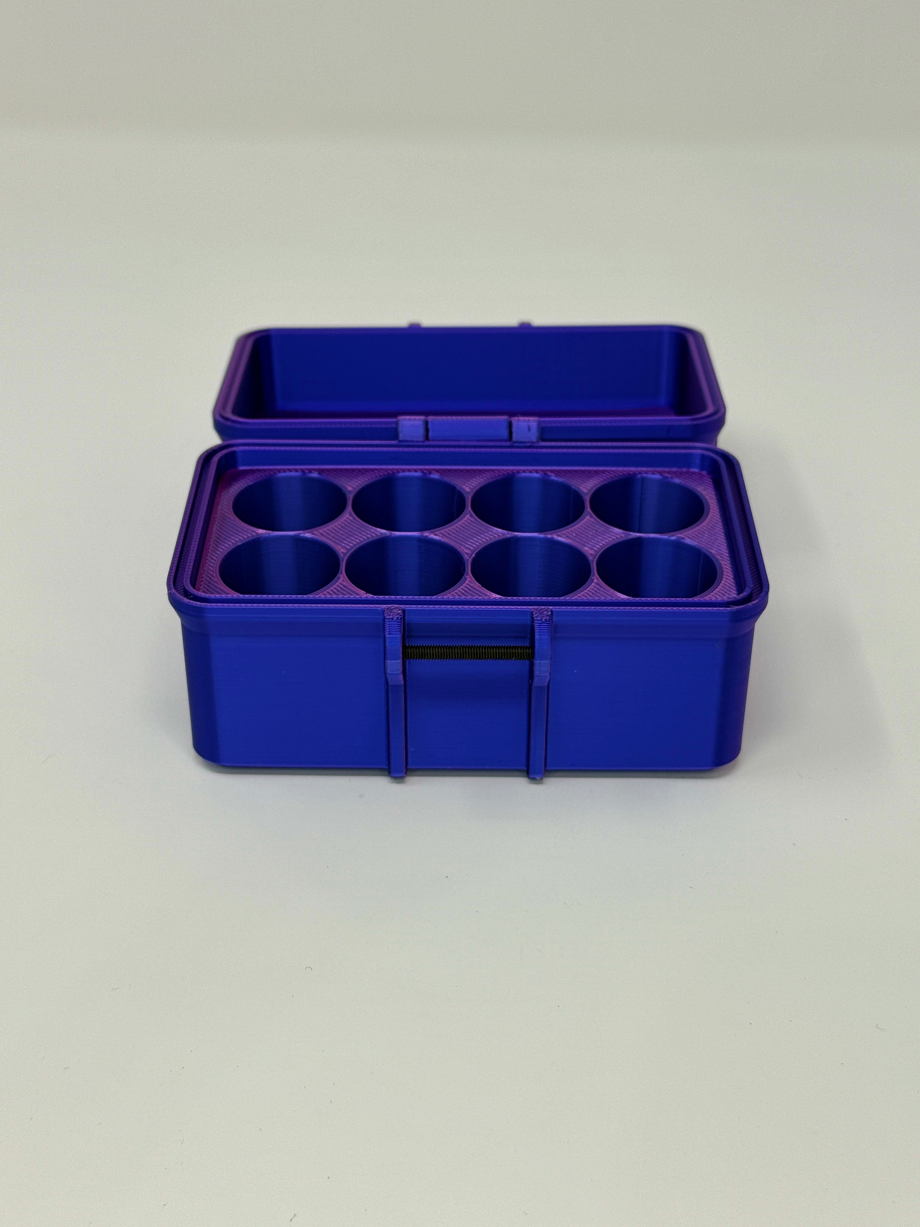 8-Vial 10mL Vial Vault - Angled 3/4 View